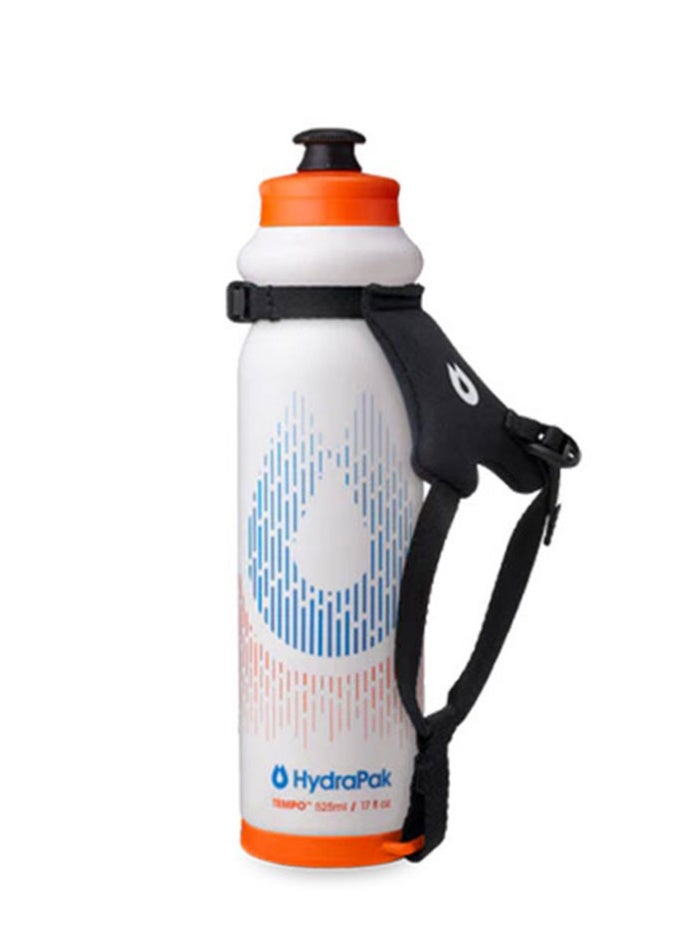 Hydrapak Water Bottle Tempo Pro – 525ml – White - Image 1